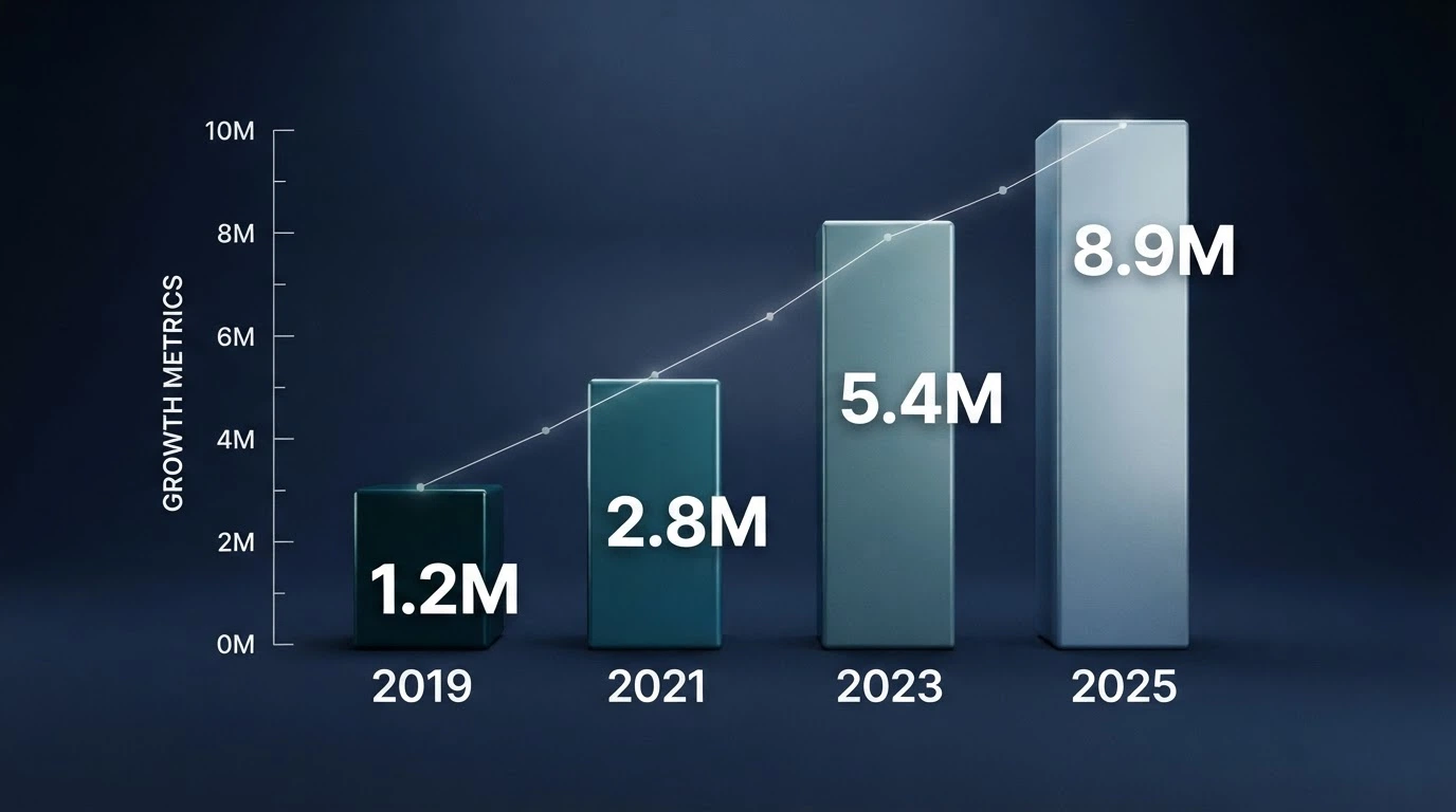 A bar chart showing ACMA enforcement growth: 1,788 sites blocked, 230+ withdrawals, quarterly complaint volumes rising